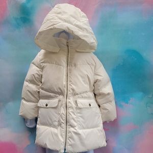 Zara Baby White Puffer Jacket